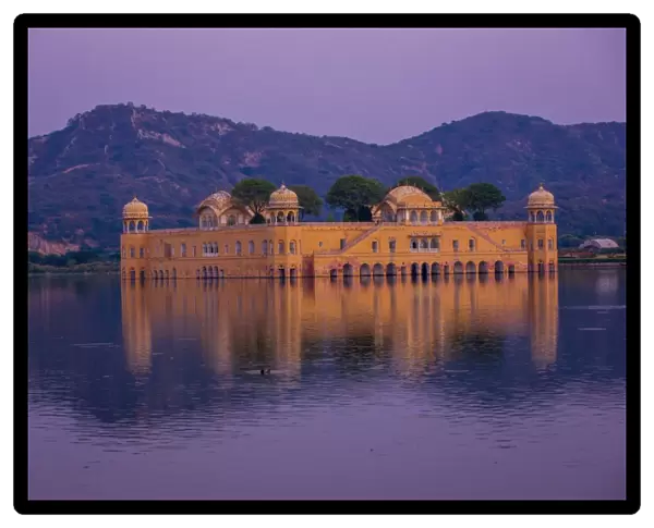 Jal Mahal Floating Lake Palace, Jaipur, Rajasthan, India, Asia