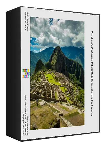 View of Machu Picchu ruins, UNESCO World Heritage Site, Peru, South America