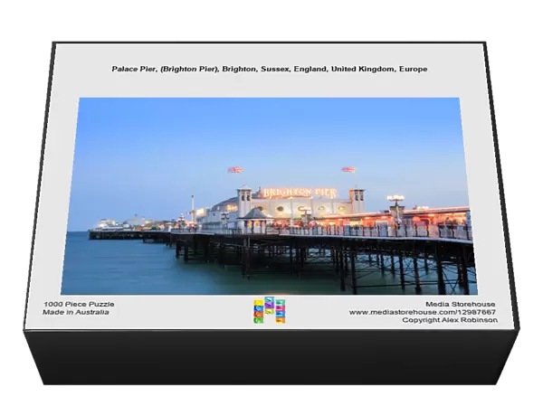 Palace Pier, (Brighton Pier), Brighton, Sussex, England, United Kingdom, Europe