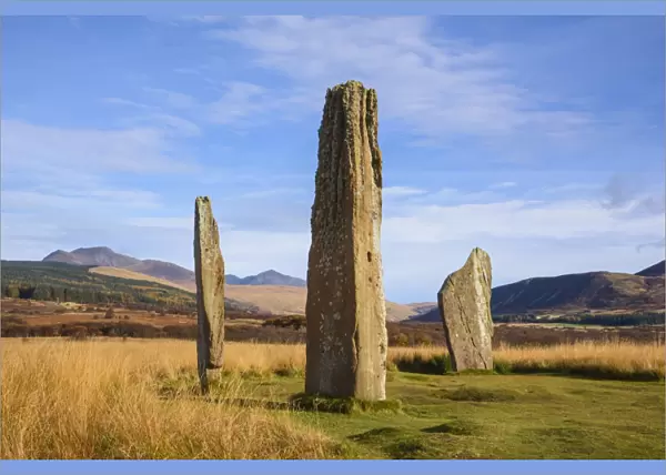 Machrie Moor stone circles, Isle of Arran, North Ayrshire, Scotland, United Kingdom