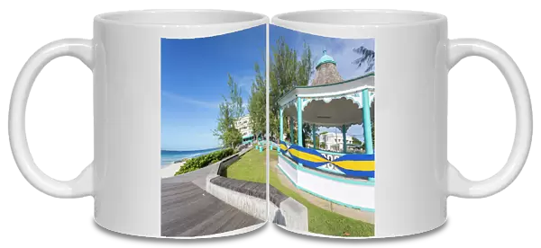 Hastings Bandstand and Beach, Christ Church, Barbados, West Indies, Caribbean, Central
