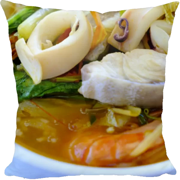 Seafood soup, Vietnamese food, Vietnam, Indochina, Southeast Asia, Asia
