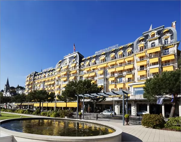 Palace Hotel, Montreux, Vaud, Switzerland, Europe