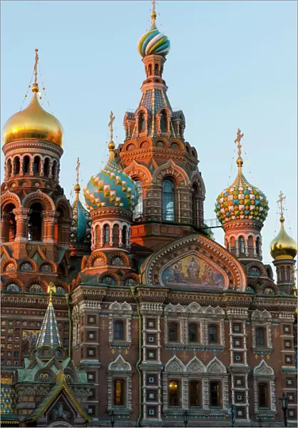 The Church on the Spilled Blood, UNESCO World Heritage Site, St. Petersburg, Russia