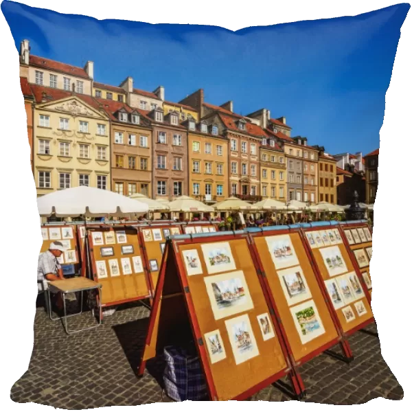 Old Town Market Place, Warsaw, Masovian Voivodeship, Poland, Europe