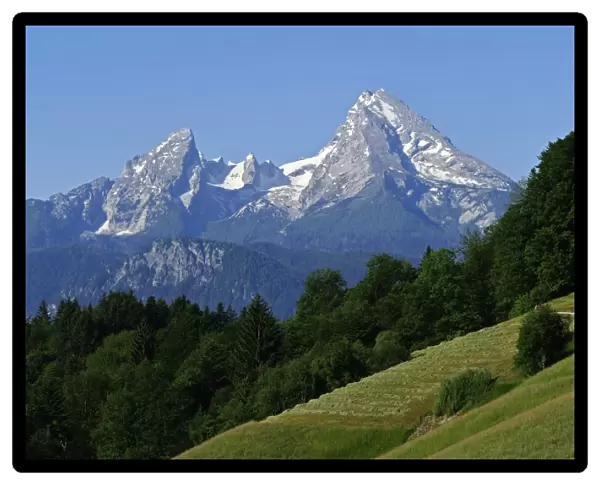 Watzmann Mountain, 2713m, Berchtesgaden, Upper Bavaria, Bavaria, Germany, Europe