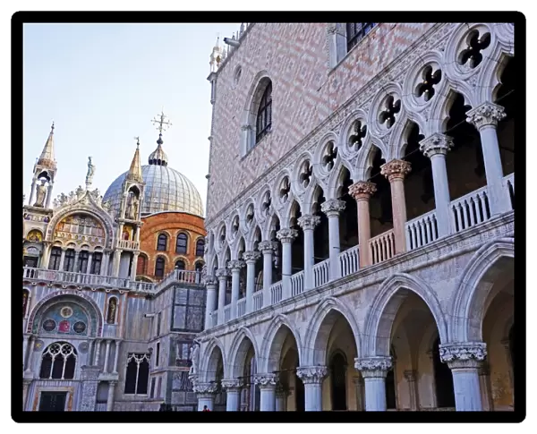Doges Palace, Venice, UNESCO World Heritage Site, Veneto, Italy, Europe