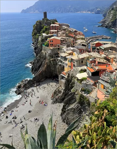 Vernazza, Italian Riviera, Cinque Terre, UNESCO World Heritage Site, Liguria, Italy