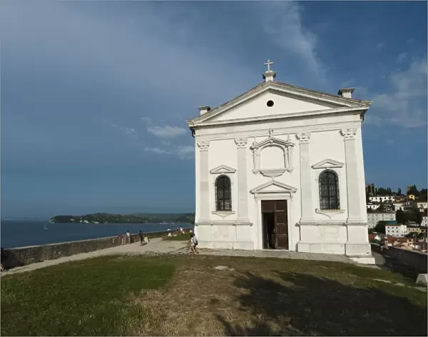 The Church of Saint George, Piran, Slovenia, Europe