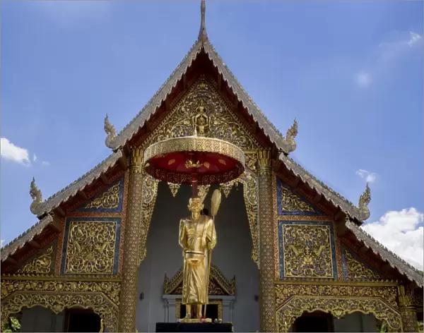 Wat Chedi Luang, Chiang Mai, Thailand, Southeast Asia, Asia