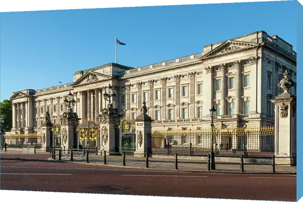 Buckingham Palace, near Green Park, London, England, United Kingdom, Europe