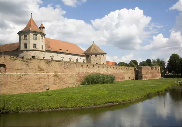 Fagaras Citadel, 14th Century, Fagaras, Brasov County, Transylvania Region, Romania