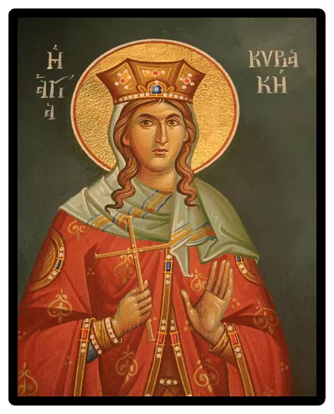 Greek Orthodox icon, Thessaloniki, Macedonia, Greece, Europe
