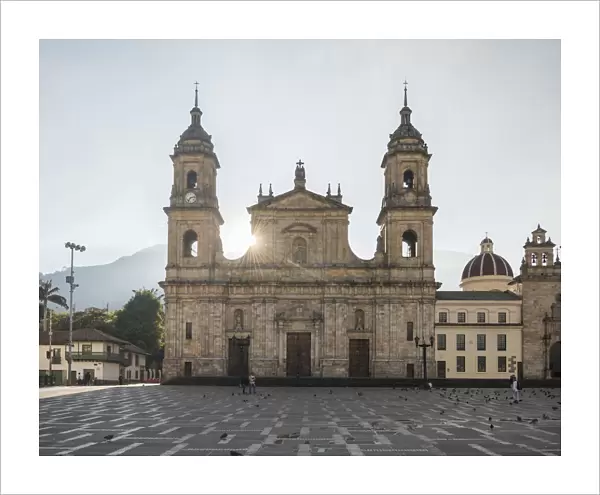 Exterior of National Cathedral, Bolivar Square, La Candelaria, Bogota, Cundinamarca