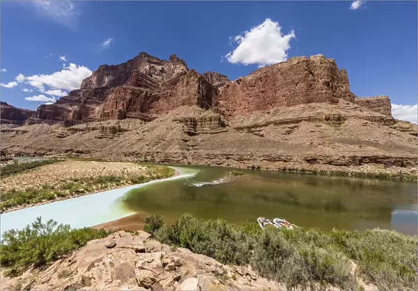 Confluence of the Little Colorado and Colorado Rivers, Grand Canyon National Park