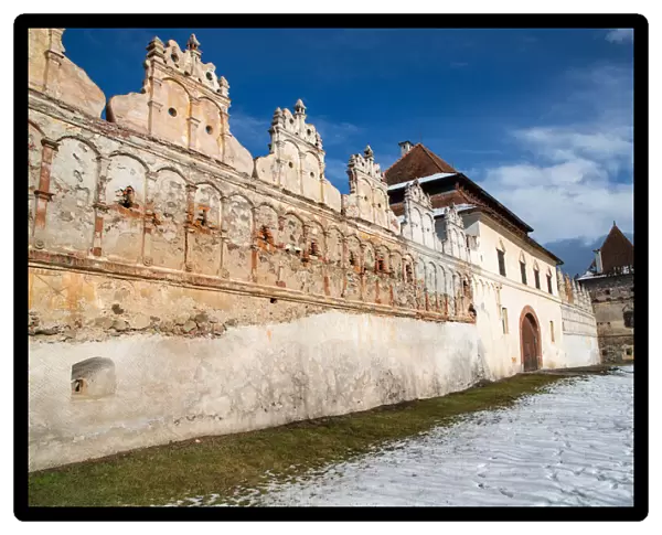 Renaissance castle in Lazarea, Transylvania, Romania, Europe