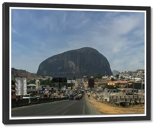 Zuma rock, Abuja, Nigeria, West Africa, Africa