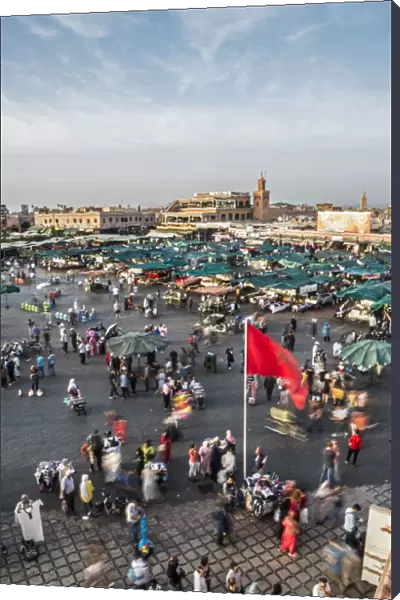 Jemaa el-Fna Square, UNESCO World Heritage Site, Marrakech, Morocco, North Africa, Africa