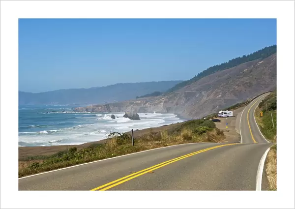 The Northern California coastline, California, United States of America, North America