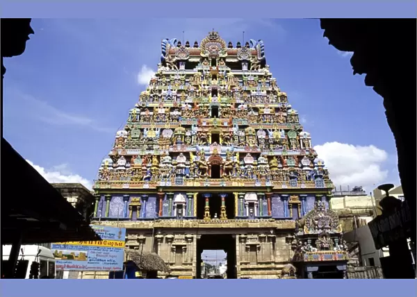 Srirangam Temple, Trichy, Tamil Nadu, India, Asia