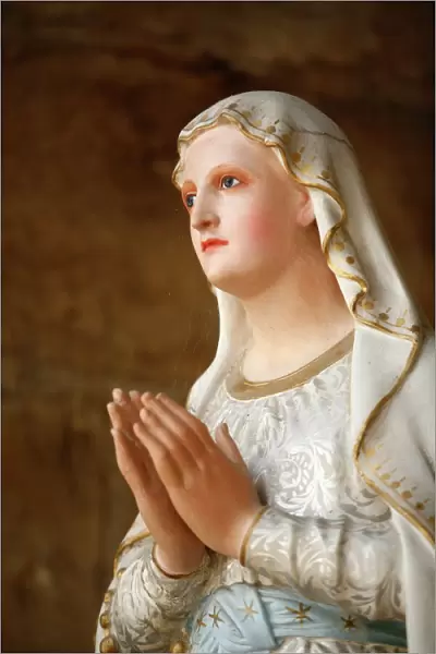 Our Lady of Fatima, Semur-en-Auxois, Cote d Or, Burgundy, France, Europe