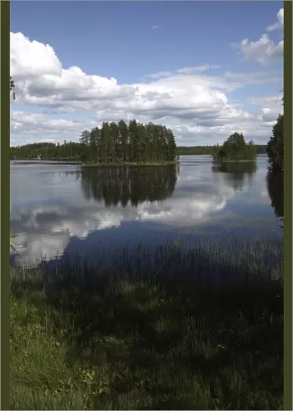 Lake Puruvesi, Punkaharju Nature Reserve, Saimaa Lake District, Savonia