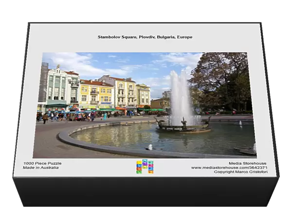 Stambolov Square, Plovdiv, Bulgaria, Europe