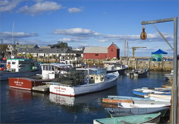 Rockport Harbor, Cape Ann, Greater Boston Area, Massachusetts, New England