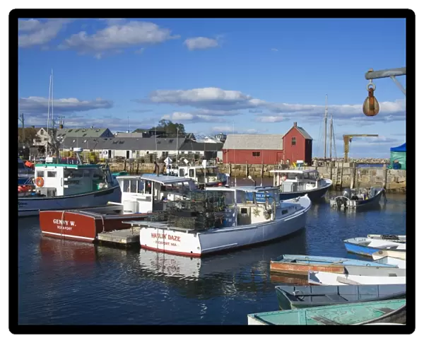 Rockport Harbor, Cape Ann, Greater Boston Area, Massachusetts, New England