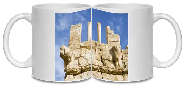 Lions, Qasr Iraq El Amir (Qasr Al Abd) (Fortress of Servant), Wadi as Sir