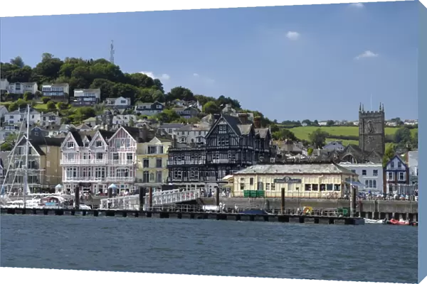 Dartmouth waterfront, South Devon, England, United Kingdom, Europe