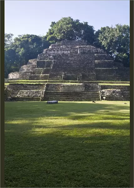 Jaguar Temple (Structure N10-9), Lamanai, Belize, Central America