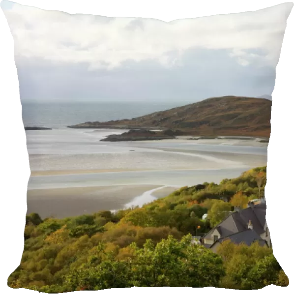 View across the silver sands of Morar to the Sound of Sleat, Morar, Highlands