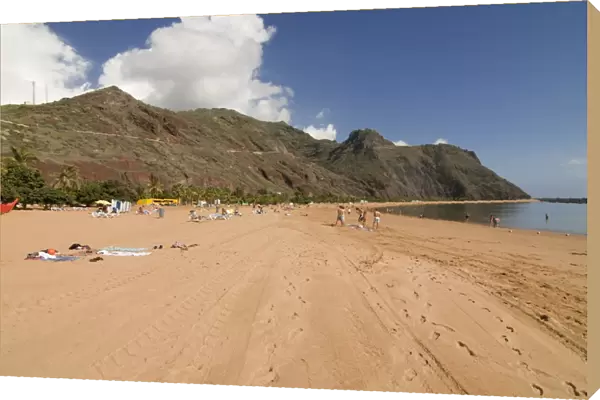 The beach Playa Teresita, Tenerife, Canary Islands, Spain, Atlantic, Europe