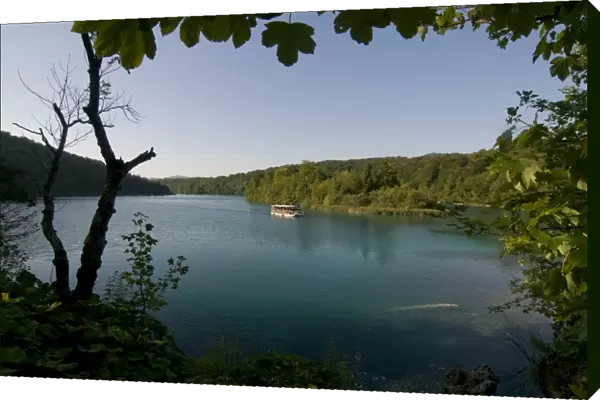 The serene Upper Plitvice Lakes National Park, UNESCO World Heritage Site