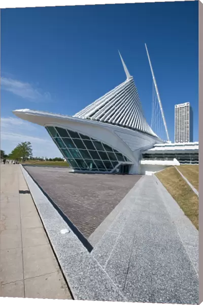 The Quadracci Pavilion of the Milwaukee Museum of Art, Milwaukee, Wisconsin