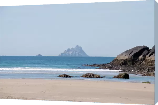 Ring of Kerry with the Skellig Rock in distance, County Kerry, Munster