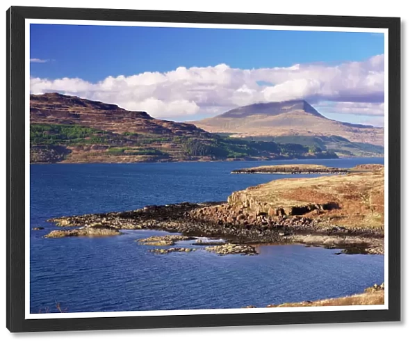 Loch Scridain and Ben More in the distance, Isle of Mull, Inner Hebrides