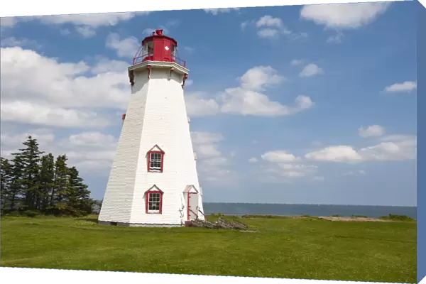 Panmure Head Lighthouse, Panmure Island, Prince Edward Island, Canada, North America