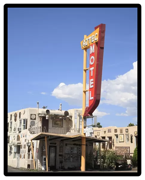 Motel, Route 66, Albuquerque, New Mexico, United States of America, North America