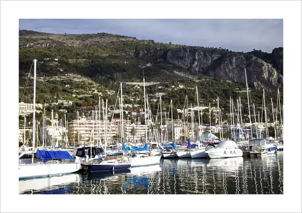 Marina, Menton, Alpes-Maritimes, Provence, Cote d Azur, French Riviera
