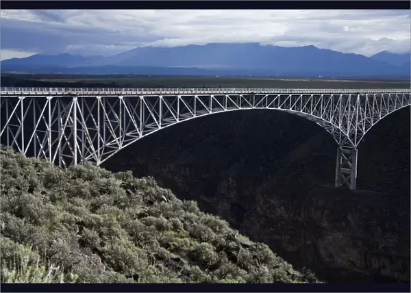 Bridge over the Rio Grande Gorge, Taos, New Mexico, United States of America