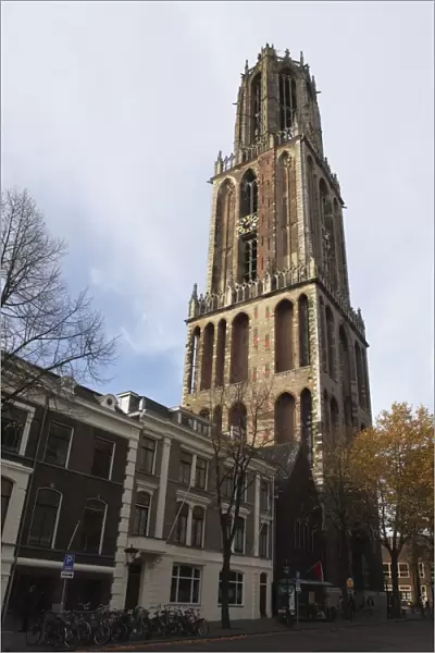 The Dom Tower, built 1321 and 1382, the tallest Dutch church tower at 112m