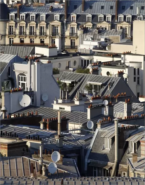 Paris rooftops, Paris, France, Europe