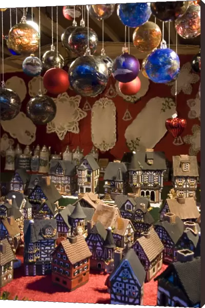 Christmas decoration stall, Berlin, Germany, Europe