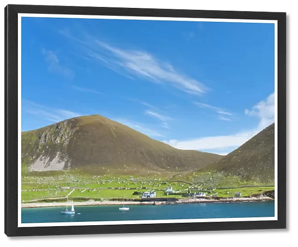 Village Bay, Hirta island, St. Kilda Islands, Outer Hebrides, Scotland, United Kingdom, Europe