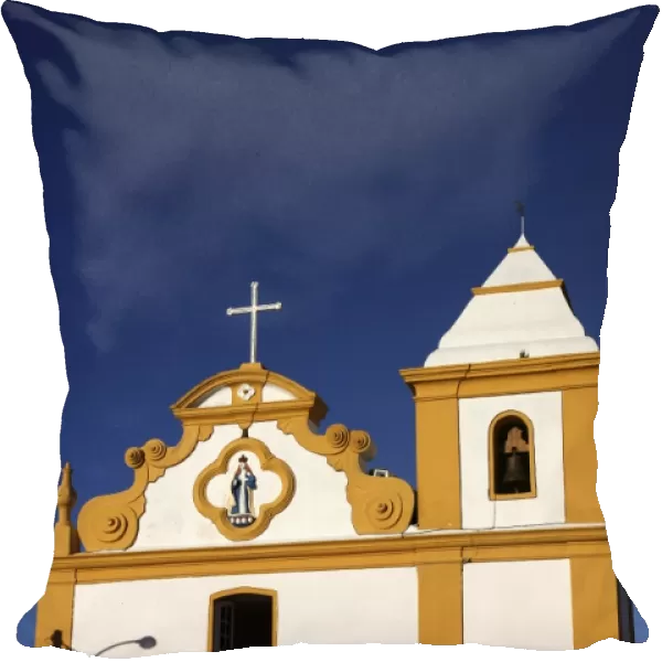 Nossa Senhora da Ajuda church, Arraial d Ajuda, Bahia, Brazil, South America