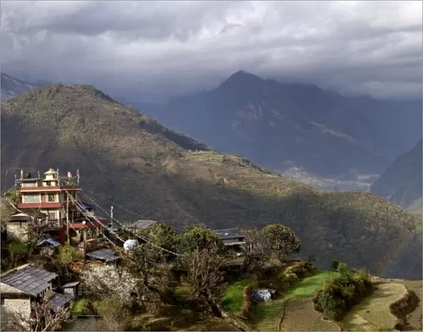 Ghandruk, 1990 metres, Annapurna Himal, Nepal, Himalayas, Asia