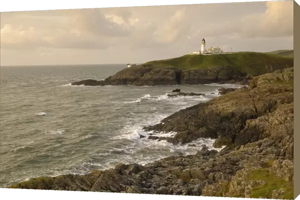 Killantringall lighthouse, near Portpatrick, Rhins of Galloway, Dumfries and Galloway, Scotland, United Kingdom, Europe
