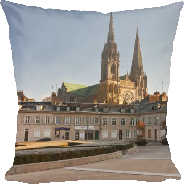 The gothic Chartres Cathedral, UNESCO World Heritage Site, Chartres, Eure-et-Loir, Centre, France, Europe